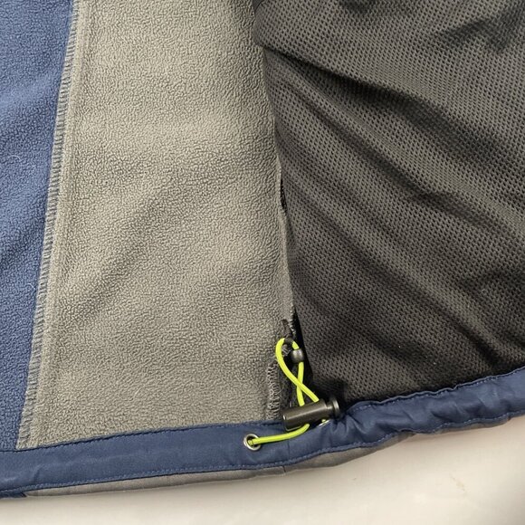 Alaska By Luly Yang Soft Shell Jacket Men’s L Oeko-Tex Horizon Full Zip Blue - Picture 12 of 12